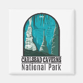 Carlsbad Caverns Nationaal Park  Magneet (Voorkant)
