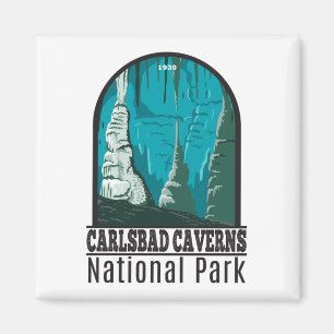Carlsbad Caverns Nationaal Park Magneet