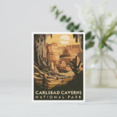 Carlsbad Caverns Nationaal Park New Mexico Briefkaart (Staand voorkant)