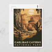 Carlsbad Caverns Nationaal Park New Mexico Briefkaart (Voorkant / Achterkant)