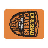 Carlsbad Caverns Nationaal Park New Mexico Magneet (Horizontaal)