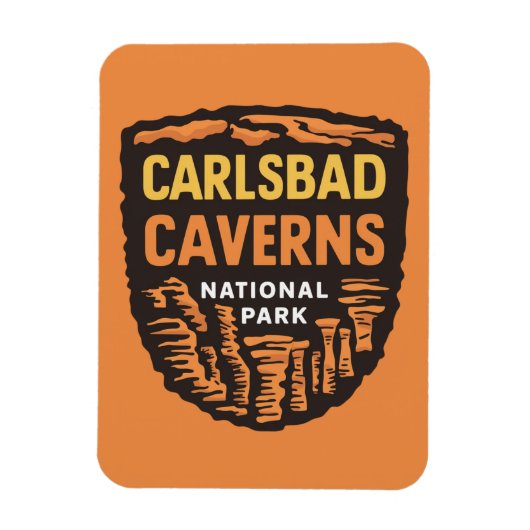 Carlsbad Caverns Nationaal Park New Mexico Magneet (Verticaal)