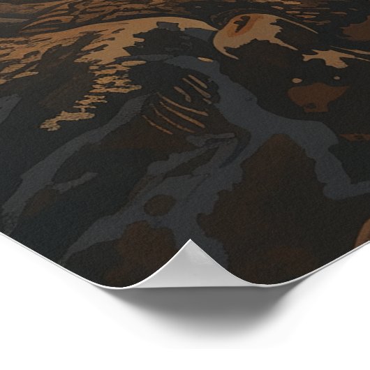 Carlsbad Caverns Nationaal Park New Mexico Poster (Hoek)