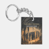 Carlsbad Caverns Nationaal Park New Mexico Sleutelhanger (Voorkant Links)