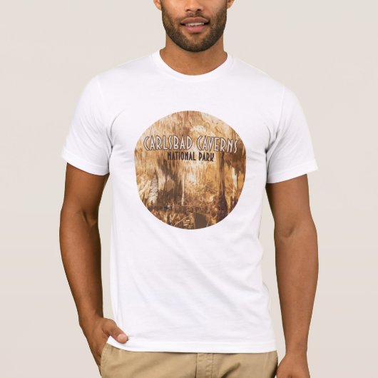 Carlsbad Caverns Nationaal Park New Mexico T-shirt (Voorkant)