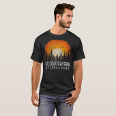 Carlsbad Caverns Nationaal Park New Mexico Vinta T-shirt (Voorkant volledig)