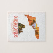 Carlsbad caverns nationaal park nieuwe mexico-kaar legpuzzel (Horizontaal)