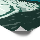 Carlsbad Caverns Nationaal Park Poster (Hoek)