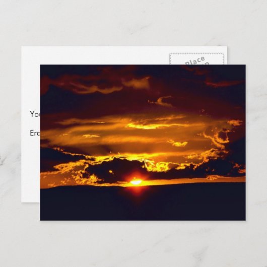 Carlsbad Caverns Nationaal Park Sunset Briefkaart (Voorkant / Achterkant)