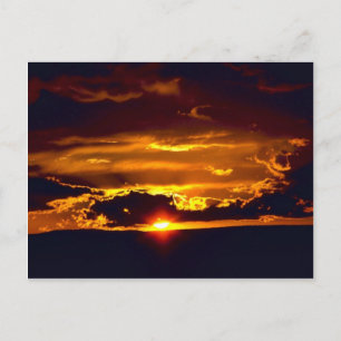 Carlsbad Caverns Nationaal Park Sunset Briefkaart