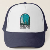 Carlsbad Caverns Nationaal Park  Trucker Pet (Voorkant)