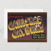 Carlsbad Caverns National Park Briefkaart (Voorkant / Achterkant)