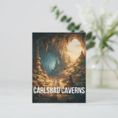 Carlsbad Caverns National Park Cave Trail Briefkaart (Staand voorkant)