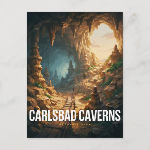 Carlsbad Caverns National Park Cave Trail Briefkaart