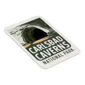 Carlsbad Caverns National Park Gift or Souvenir Magneet (Rechterzijde)