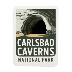 Carlsbad Caverns National Park Gift or Souvenir Magneet