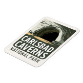 Carlsbad Caverns National Park Gift or Souvenir Magneet (Linkerzijde)
