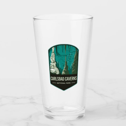 Carlsbad Caverns National Park Glas (Voorkant)