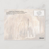 Carlsbad Caverns National Park, New Mexico Briefkaart (Achterkant)