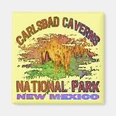 Carlsbad Caverns National Park, New Mexico Magneet (Voorkant)