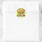 Carlsbad Caverns National Park, New Mexico Ronde Sticker (Tas)