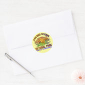 Carlsbad Caverns National Park, New Mexico Ronde Sticker (Envelop)