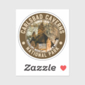 Carlsbad Caverns National Park New Mexico Sticker (Vel)
