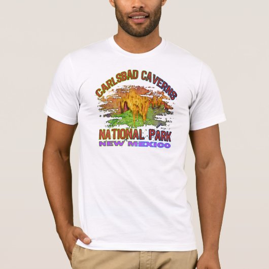 Carlsbad Caverns National Park, New Mexico T-shirt (Voorkant)