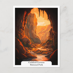 Carlsbad Caverns National Park, New Mexico, Vereni Briefkaart