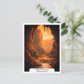 Carlsbad Caverns National Park, New Mexico, Vereni Briefkaart (Staand voorkant)