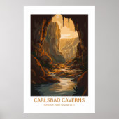 Carlsbad Caverns National Park New Mexico, Verenig Poster (Voorkant)