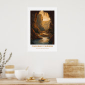 Carlsbad Caverns National Park New Mexico, Verenig Poster (Keuken)