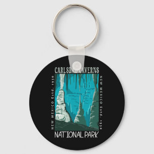 Carlsbad Caverns National Park New Mexico Vintage  Sleutelhanger