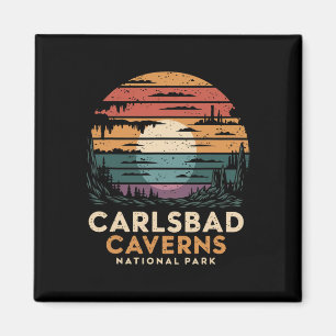 Carlsbad Caverns National Park New Mexico Wandelen Magneet