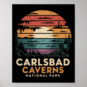 Carlsbad Caverns National Park New Mexico Wandelen Poster