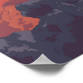Carlsbad Caverns National Park Reisposter Poster (Hoek)