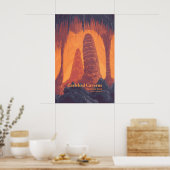 Carlsbad Caverns National Park Reisposter Poster (Keuken)