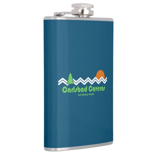 Carlsbad Caverns National Park Retro Heupfles (Rechts)