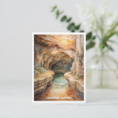 Carlsbad Caverns National Park Waterverf Schilderi Briefkaart (Staand voorkant)