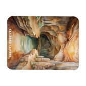 Carlsbad Caverns National Park Waterverf Schilderi Magneet (Horizontaal)