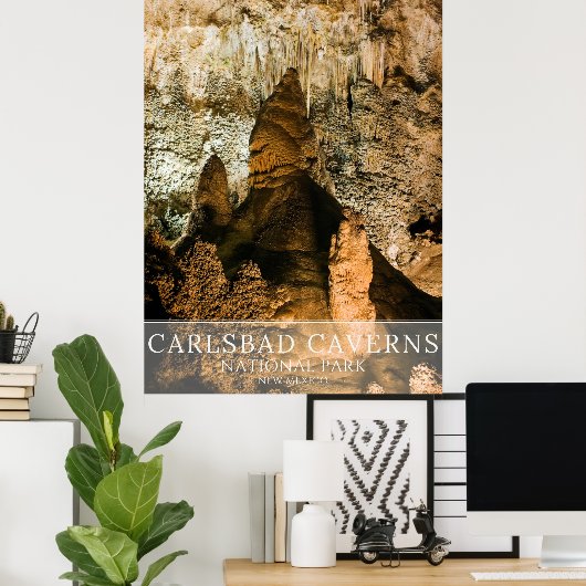 Carlsbad Caverns NP, NM Poster (Thuiskantoor)