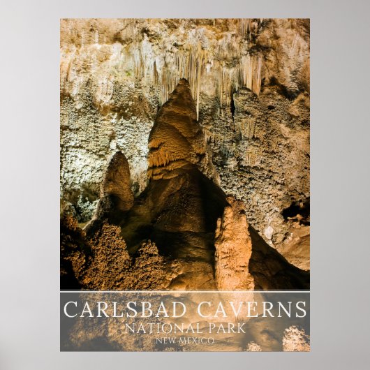 Carlsbad Caverns NP, NM Poster (Voorkant)
