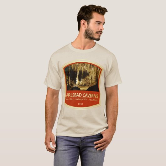 Carlsbad Caverns NP (PF1) T-shirt (Voorkant volledig)