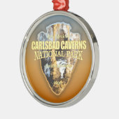 Carlsbad Caverns NP (pijlpunt) Metalen Ornament (Links)
