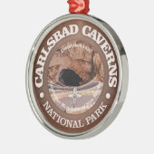 Carlsbad Caverns NP (rd)2 Metalen Ornament (Links)