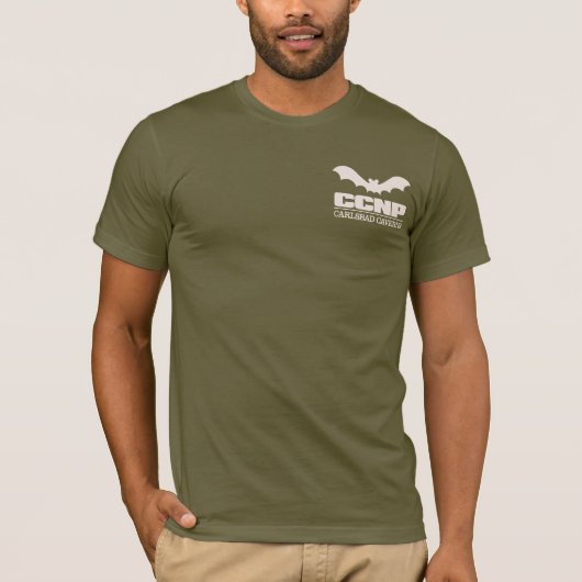 Carlsbad Caverns NP (rd)2 T-shirt (Voorkant)