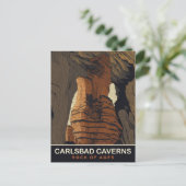 Carlsbad Caverns, Rock of Ages, Reizen Briefkaart (Staand voorkant)