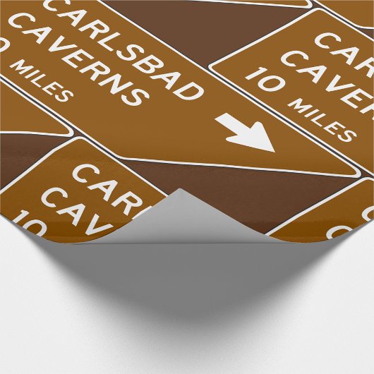 Carlsbad Caverns Sign Cadeaupapier