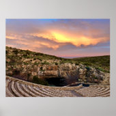 Carlsbad Caverns Sunset Poster (Voorkant)