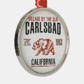 Carlsbad Metalen Ornament (Rechts)